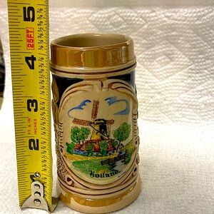 Holland Beer Mug/Stein - Small. Excellent condition. NWT. No chips or cracks.